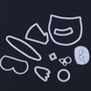 snowvirtuos animal cap DIY metal stencil scrapbook craft embroidery cutting