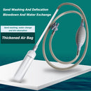 Aquarium Fish Tank Vacuum Cleaner Siphon Pump Water Changer Gravel Filter Tools