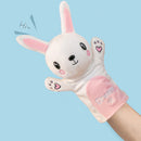 Animal Open Mouth Parent-Child Interaction Hand Puppet Toys (White Rabbit)