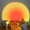 LED Projection Lamp Robot Sunset Rainbow Room Decor Atmosphere Night Lights