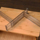 2pcs Adjustable Clapboard Drawer Divider Partition Storage Organiser P7P9 hot.