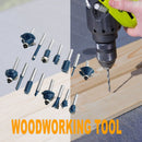 1/4 inch Handle Woodworking Milling Cutters Bit Edge Engraving Tool (15pcs)