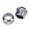 14mm G1/4 Acrylic Hard Pipe Fitting Hand Turn 3 Rounds for PC Computer Water
