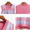 Y2K Preppy Style V Neck Knitwear top Plaid Knitted Sweater Vest Sleeveless