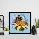 Flower Bee DIY Diamond Painting Kits Partial Shaped Drill Home Wall Art Dec
