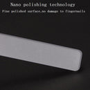 Transparent Nail Sanding Grinding Shiner Nano Polished Glass Nail File