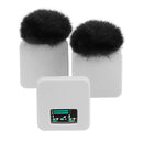 3pcs Silicone Protective Case for RODE Wireless Go II Microphone (White) Newly