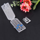 2/90 3/90 4/90 Sizes Double Twin Needles + Wrinkled Sewing Presser Foot Newly