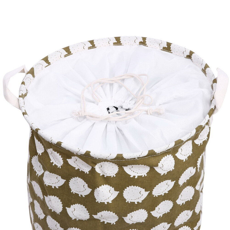 Linen Storage Box Household Organizer Bin Basket Laundry Container