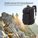 30L Outdoor Sports Waterproof Backpacks Large Storage Rucksack (Black) Newly