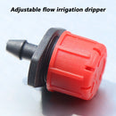 100x Adjustable Garden Drip Irrigation Nozzle Dripper Watering Sprinkler Em