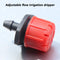 100x Adjustable Garden Drip Irrigation Nozzle Dripper Watering Sprinkler Em