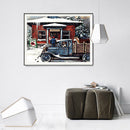 Night Light Snow DIY Full Drill Diamond Painting Embroidery Cross Stitch  Newly
