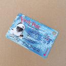 Licence Santa's Sleigh Lost Driving License Christmas Decorations Santa License