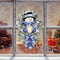 Christmas Decoration Stickers for Home Outdoor Window Snowman Wreath Xmas