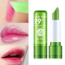 Womens Aloe Vera Discolored Lip Balm Moisture Hydrate Lip HO O2Z2 Care Q3H7
