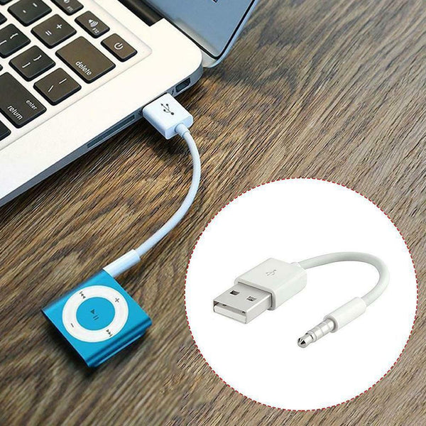 Extender 3.5mm Audio Extension Cable USB Charging Data Sync Cable USB Adapter