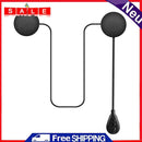 T6 Motorcycle Helmet Bluetooth - Compatible Wireless Headphones with Microphone