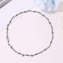 Barbed Wire Necklace Men Women Hip-Hop Punk Style Chain Choker Jewelry (1) Newly