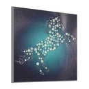 5D DIY Fluorescent Diamond Painting Horse Animal Cross Stitch Embroidery