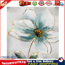 Full Cross Stitch 11CT White Flower Counted Embroidery DIY Needlework (1) Newly
