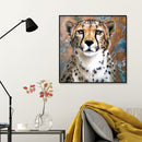 Full Round Diamond Painting Leopard 5D DIY Mosaic Handmade Wall Pictures Gift