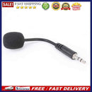 Mobile Phone Mini 3.5mm Interface Flexible Microphone Stereo Mic for PC Lap