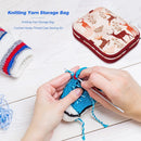Sewing Crochet Knitting Organizer Yarn Needles Storage Bag Portable Supplies