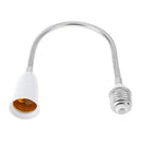 E27-E27 Lamp Flexible Extension Adapter Converter Elongation Base (39.5cm) Newly