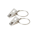 20pcs/Lot Window Shower Curtain Rod Clips Rings Stainless Steel Curtains Clips Home D