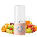 500ml Personal Fruit Blender Mini Food Smoothie Juicer (Pink 6 Blades) Newly