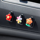 Wall Hanger Towel Rack Punch-free Mini Car Hook USB Cable Hanger Cute Plastic