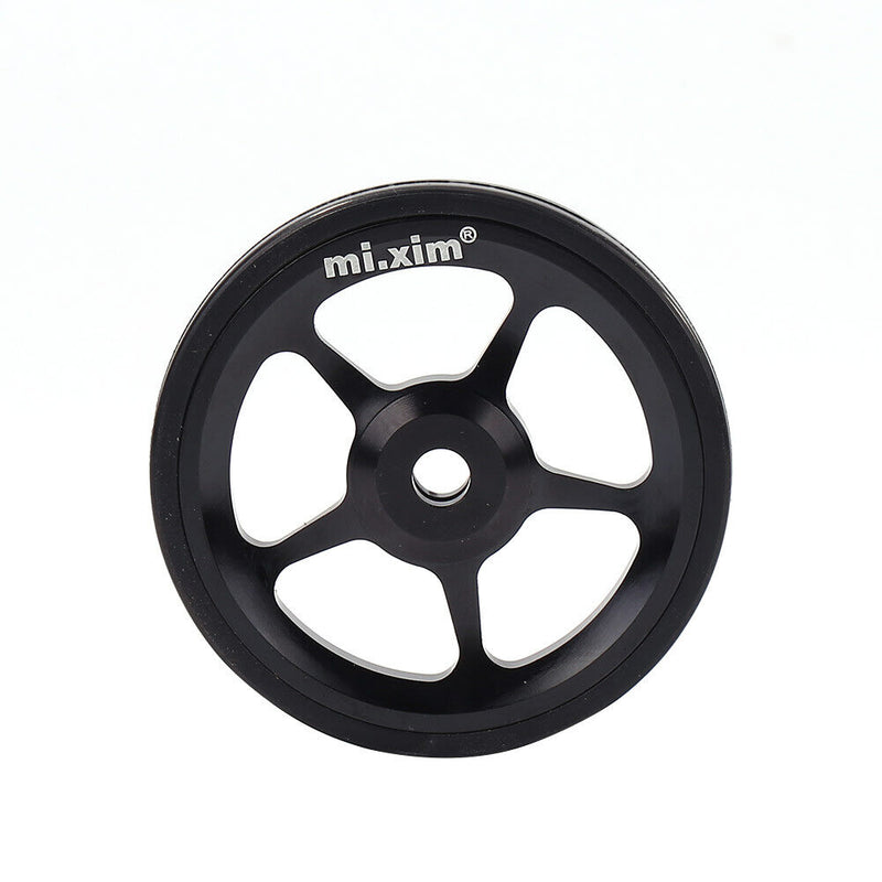 Mi.Xim Aluminum Easy Wheel with M6 Bolt for Brompton Folding Bike (Black) Newly