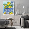 Frameless Oil Paint By Numbers DIY Lemon Picture Craft Kit for Home Living Ro