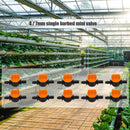10pcs Barbed Plastic Ball Valves Garden Irrigation Connectors for 4/7mm Pants