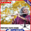 Portable Flute Rest Standing Folding Clarinet Holder Rack Musical Instrument Parts
