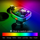 Car Bluetooth - MP3 Compatible Phone Charger Handsfree Music Play USB Accessories