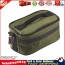 Outdoor Camping Lunch Box Aluminum Thermal Picnic Bento Bags (Army Green) Newly