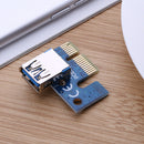 PCIe X1 Adapter PCI E 1X to USB 3.0 Female for PCI Express Riser Mining Newly