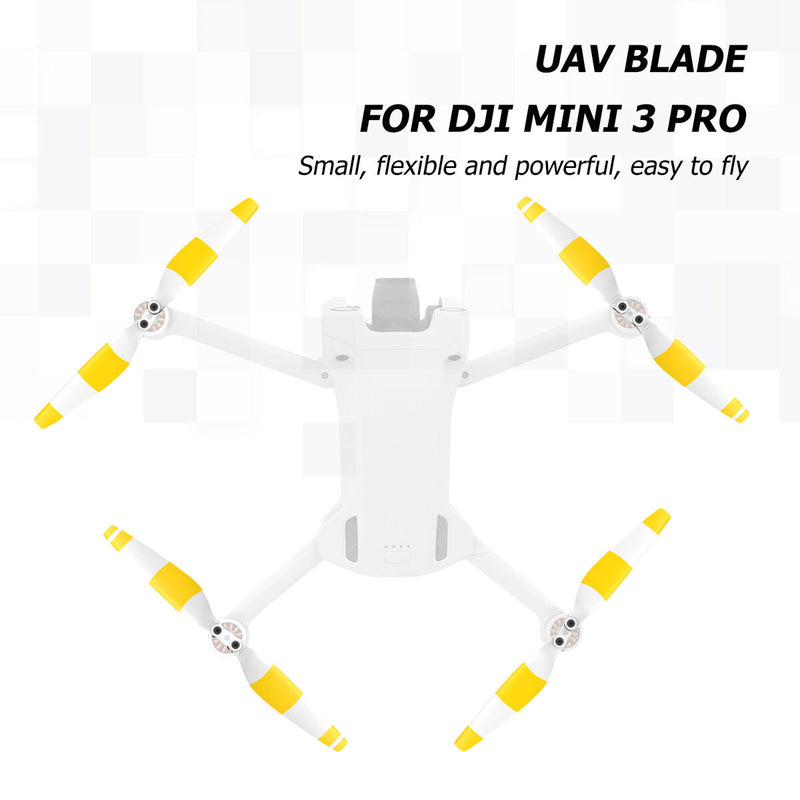 #A 4 Pairs Propellers Low-Noise Blades Props for DJI Mini 3 Pro Drone Accessor