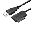 HDD CD/DVD ROM Hard Disk Converter Line Cable USB 2.0 to Sata II Driver Adapter