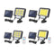 Solar Wall Light Outdoor Waterproof Motion Sensor Outdoor Garden Lamp (A)