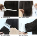 Double Sided Big Tooth Comb Fish Bone Shape Hair Dyeing Sectioning Comb Brush