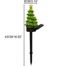 Solar Christmas Tree Yard Stake LED Light Landscape Lamp Outdoor Decoration~