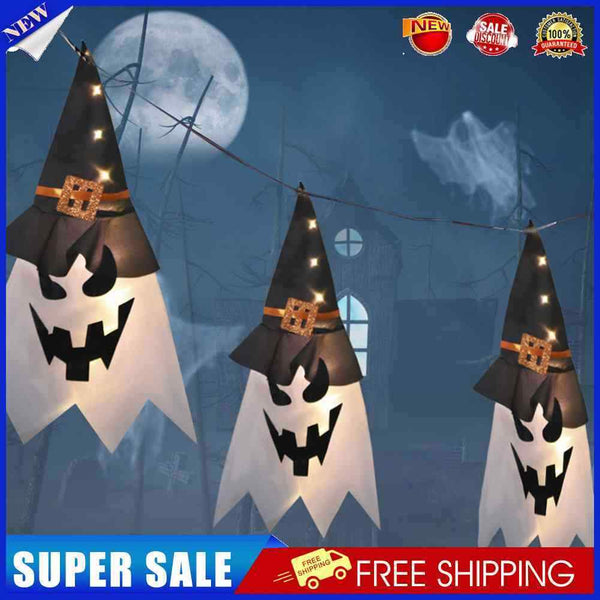 #A Halloween Luminous Ghost Face Weird Atmosphere Props for Garden Home Backgrou