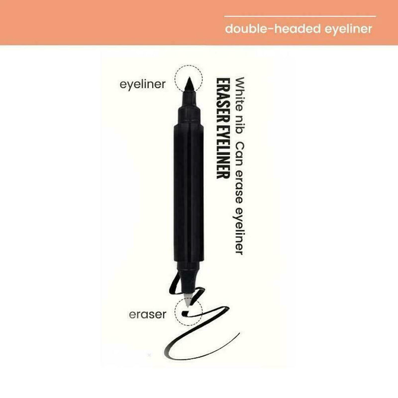 EYE LINER CORRECTOR ERASABLE 2 IN 1 WINGED CAT EYELINER L1Q6