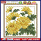Print Artwork Canvas Flower Series DIY Needlework 14CT Stamped Kit Cross St