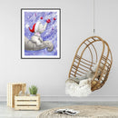 5D DIY Diamond Painting Elephant Full Drill Rhinestone Mosaic Art Picture Kit
