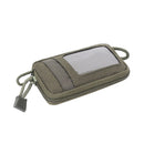 EDC Mini Key Wallets Holder Coin Purses Pouch Pocket Keychain Zipper Case Pack