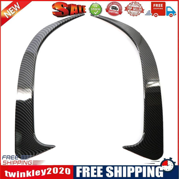 Rear Bumper Vent Canards for Mercedes CLA 200 AMG 14-18 (Carbon Fiber Look)